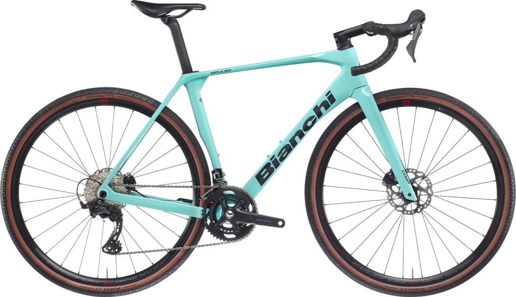 Bianchi Impulso Comp GRX 610 46/30 2025 - Celeste
