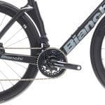 Kranksæt Sram Force D2 på Bianchi Oltre Pro Force AXS