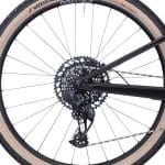 Bagnav med SRAM Gx AXS Eagle bagskifter på BMC Fourstroke 01 TWO