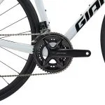 Kranksæt Shimano 105 på Giant TCR Advanced 2