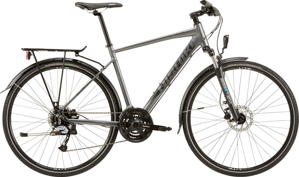 Nishiki XC Five Herre 24g Acera - Grå