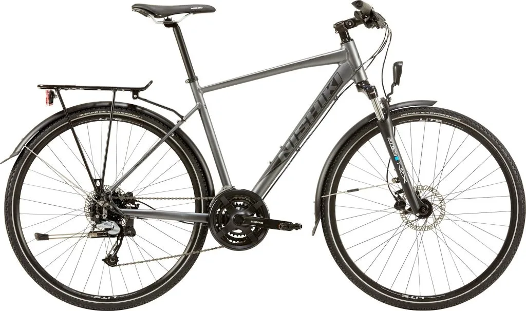 Nishiki XC Five Herre 24g Acera - Grå