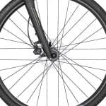 front hub på Scott Sub Cross 30
