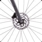 front hub på Cube Hyde ONE
