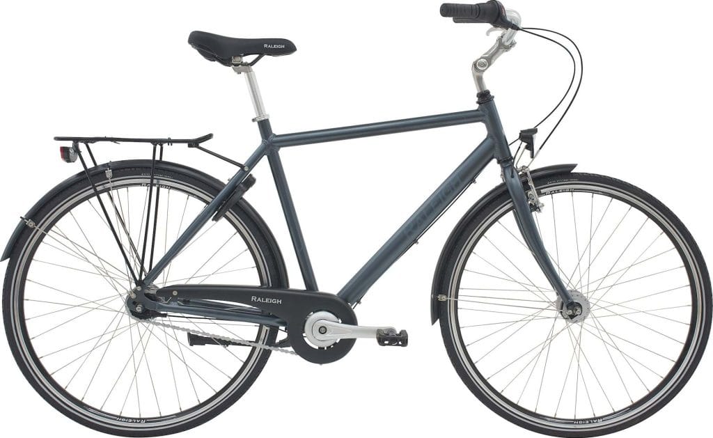 Raleigh Shopping Alu Herre 7g 2025 - Mat Grå Blå