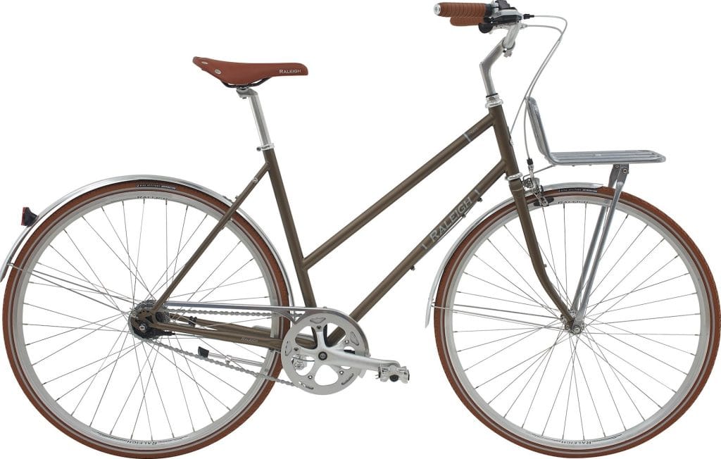 Raleigh Yate Cargo Dame 7g 2025 - Mat Sølv Lilla