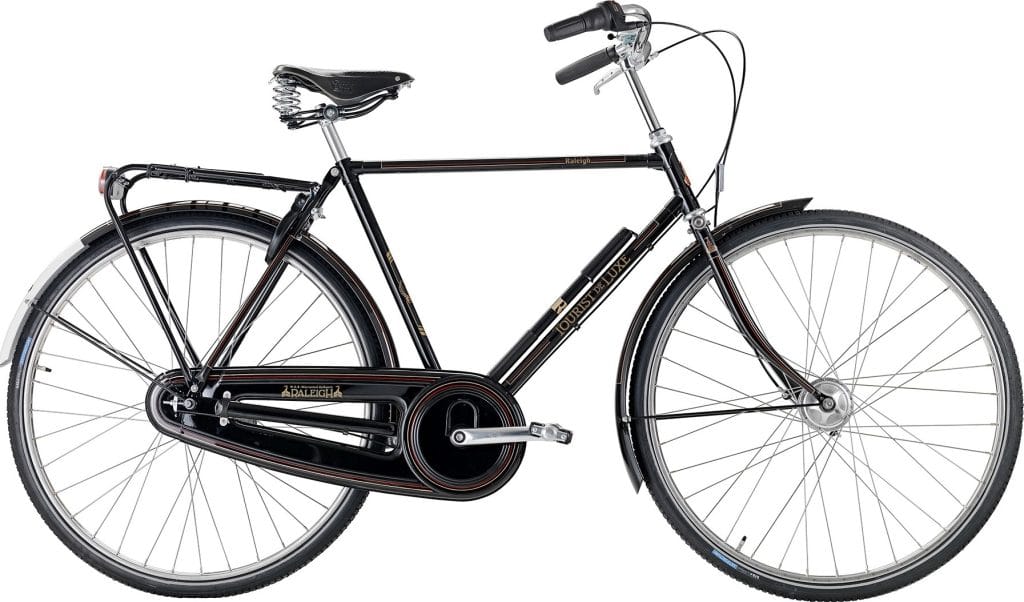 Raleigh Tourist de Luxe Herre 7g - Sort