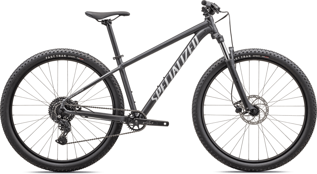 Specialized Rockhopper Sport 29" 2025 - Satin Black Liquid Metal / White