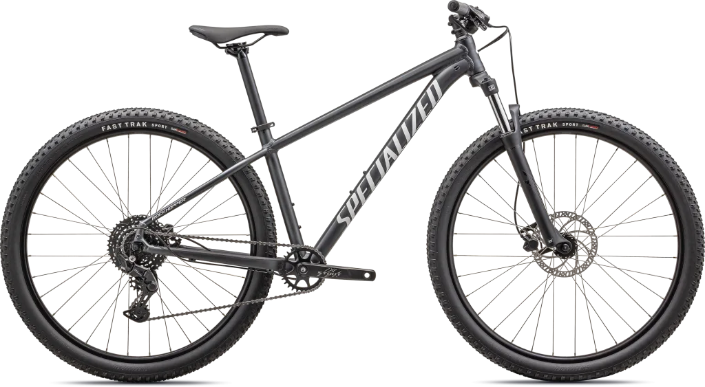 Specialized Rockhopper Sport 29" 2025 - Satin Black Liquid Metal / White