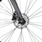 front hub på Avenue Airbase Metal Tiagra