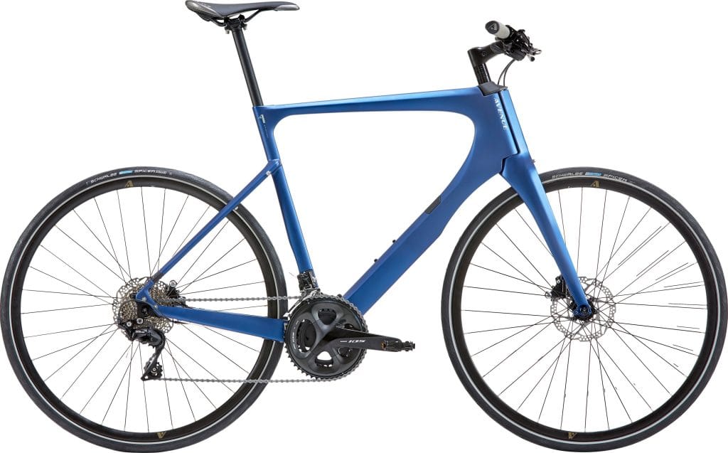 Avenue Empire Carbon Herre 22g Shimano 105 - Blå