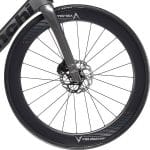 front hub på Bianchi Oltre Comp 105 Di2