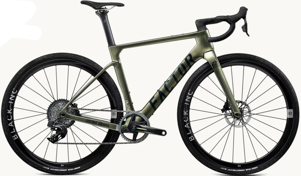 Factor OSTRO GRAVEL SRAM RED - Olive Green