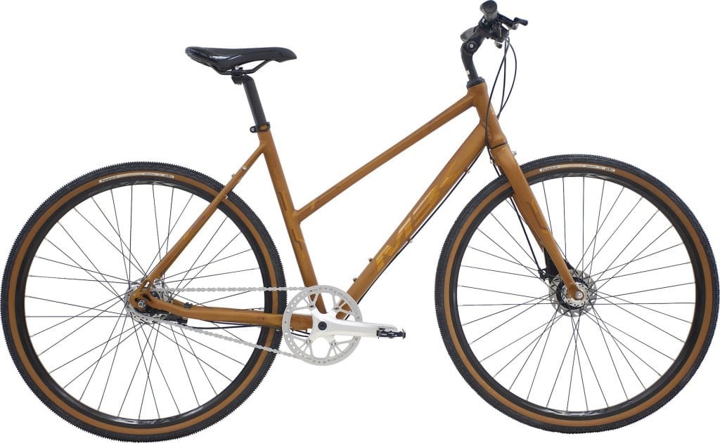 MBK Octane Gravel Urban Dame 7g - Brun/Orange