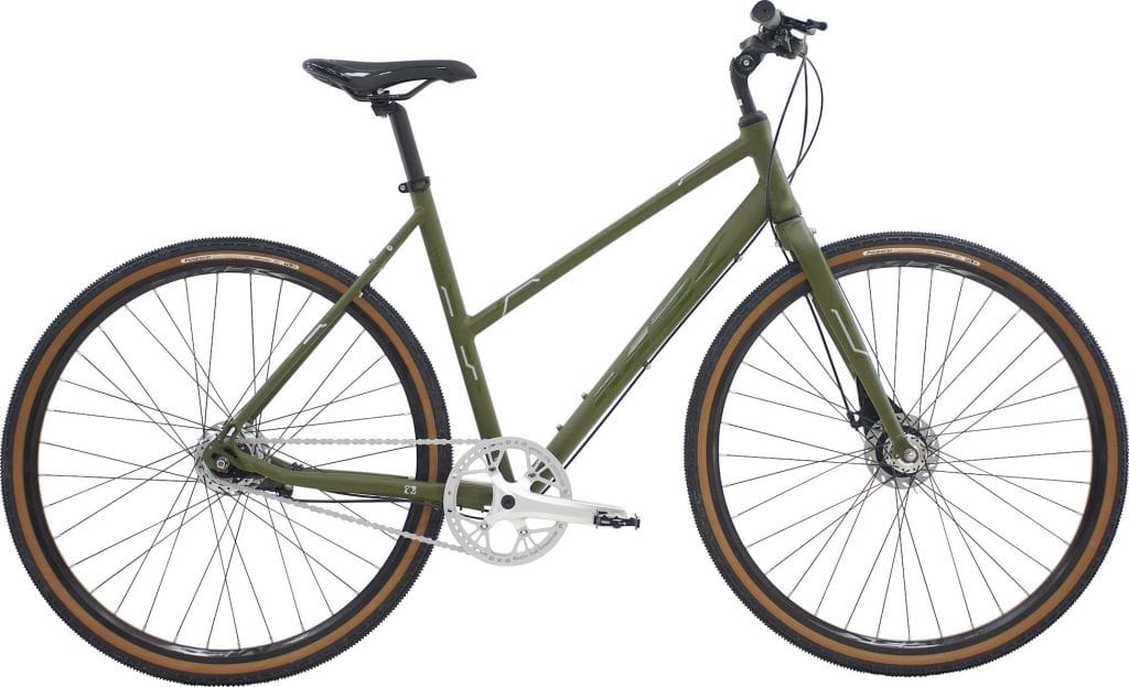 MBK Octane Gravel Urban Dame 7g - Grøn