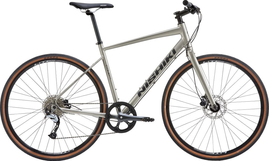 Nishiki Comp Nine Herre 9g - Sølv