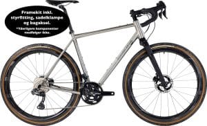 Principia Gravel 22TiTAN – Titanium framekit