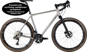 Principia Gravel 22TiTAN – Titanium framekit