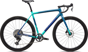 Specialized Crux Expert – SRAM Rival XPLR AXS 2026 – Grey Blue/Lagoon Blue