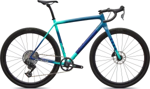 Specialized Crux Expert – SRAM Rival XPLR AXS 2026 – Grey Blue/Lagoon Blue