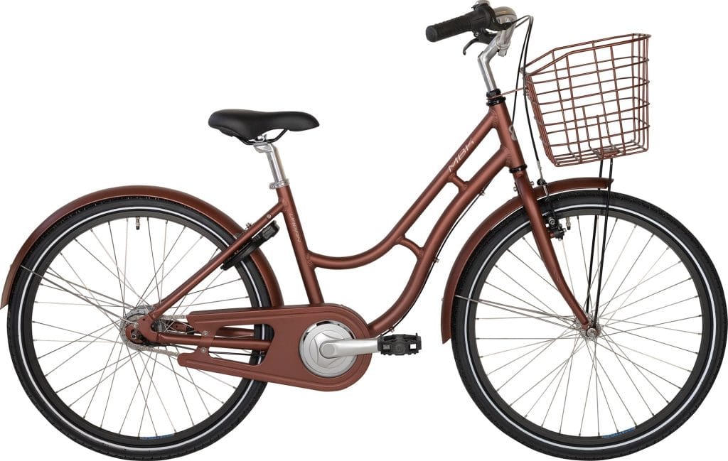 MBK Basic Urban Pige 24" 7g 2026 - Mat Rød Brun