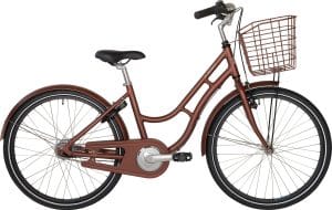 MBK Basic Urban Pige 24" 7g 2026 – Mat Rød Brun