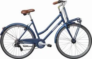 Motobecane Classic de Luxe Dame 7g 2026 – Matblå