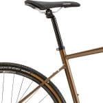 Sadel med Nishiki aluminium 27 sadelpind på Nishiki Rush