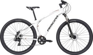 Principia MTB A2.9 29" Tourney 3x7sp Susp. 2026 – Hvid m. Sort