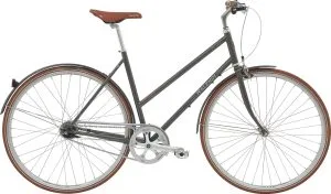 Raleigh Kent Dame 7g 2026 – Mat Grå Brun