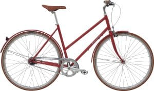 Raleigh Kent Dame 7g 2026 – Mat Rød