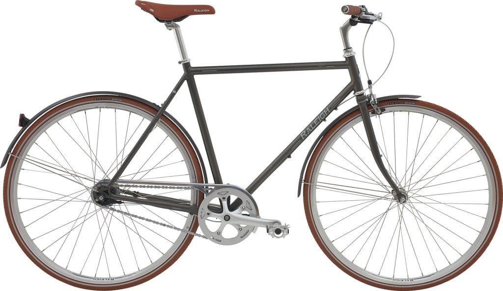 Raleigh Kent Herre 7g 2026 - Mat Grå Brun