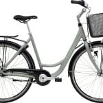 Raleigh Shopping Society Dame 7g 2026 - Mat Sølv Grøn