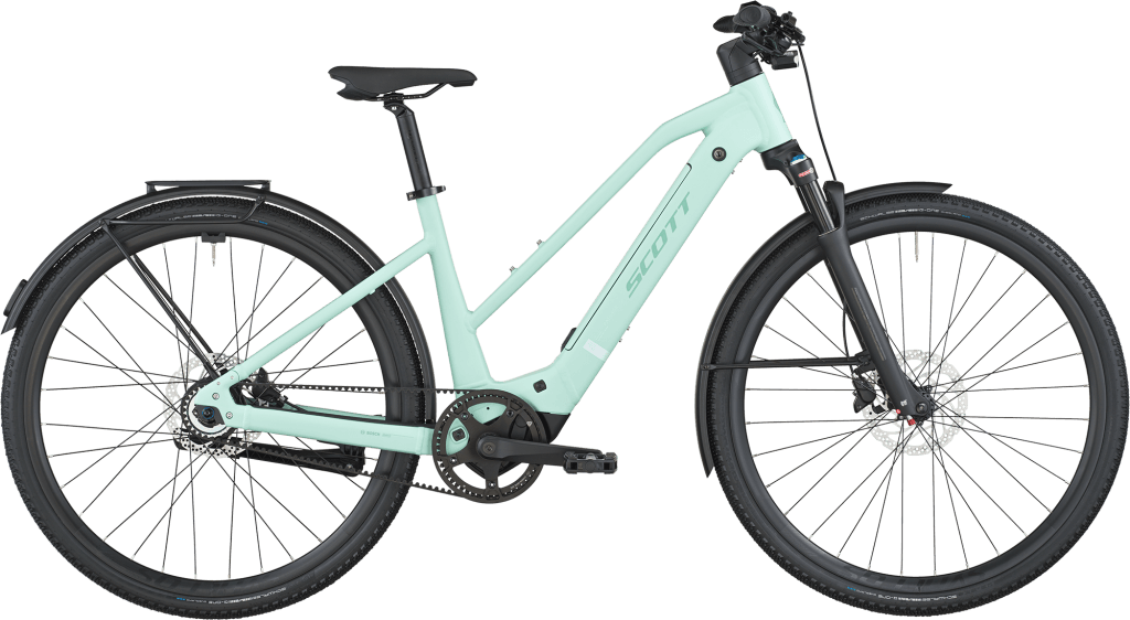 Scott Passage eRIDE 10 Belt Slope 2026 - Mint Green