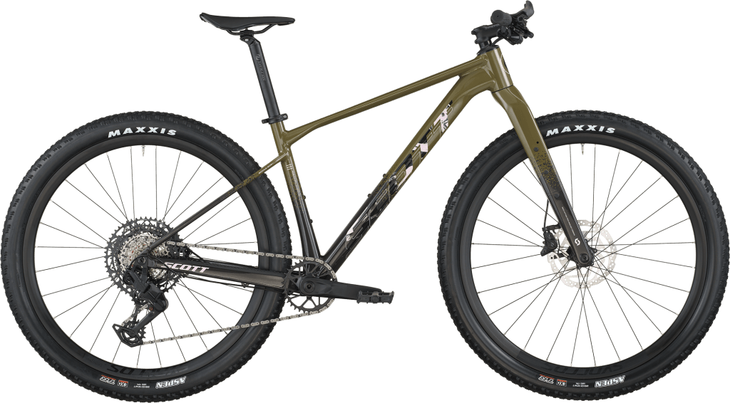 Scott Scale Gravel 20 2026 - Kaki Green/Carbon Black