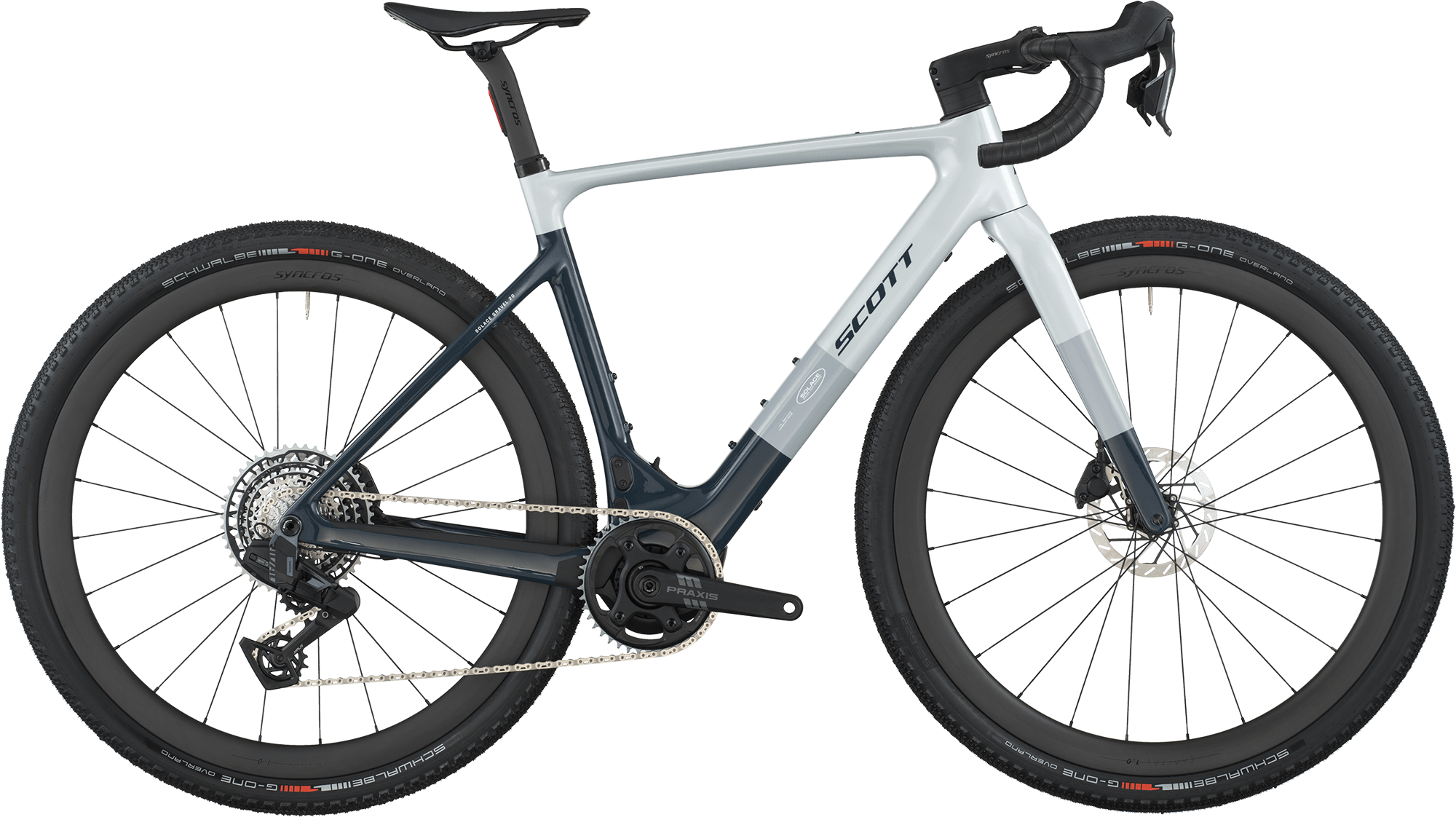 Scott Solace Gravel eRIDE 20 2026 - Squid Blue – Bikeland