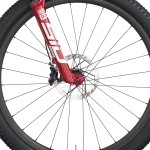 front hub på Scott Spark RC World Cup