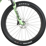 front hub på Scott Spark RC World Cup