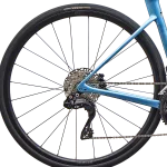Bagnav med Shimano 105 Di2 R7150 bagskifter på Specialized Roubaix SL8 Comp