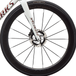 front hub på Specialized S-Works Tarmac SL8