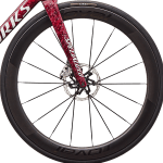 Fornav med Roval Rapide CLX III fælg på Specialized S-Works Tarmac SL8 AXS