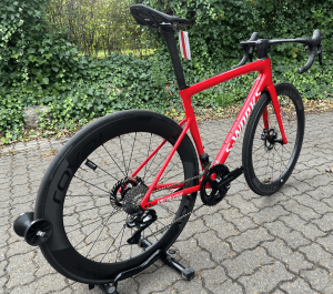 Specialized S-Works Tarmac SL8 -Shimano Dura-Ace Di2 2025 – Rød (Udstillingsmodel)