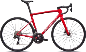 Specialized Tarmac SL8 Comp 2026 – Gloss Red Tint Over Silver Dust