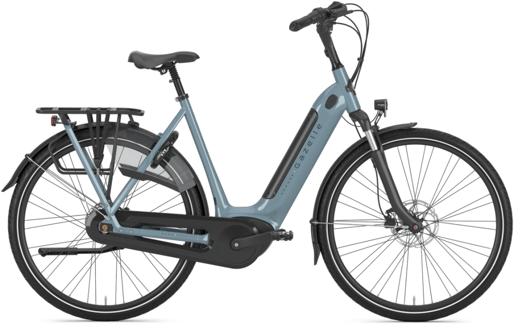 Gazelle Grenoble C7+ HMB Dame 2025 - Blå (Udstillingsmodel)