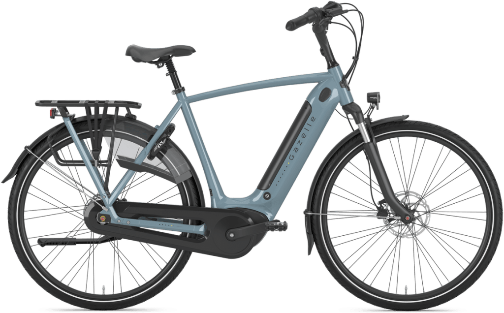 Gazelle Grenoble C7+ HMB  Herre 2025 - Blå (Udstillingsmodel)