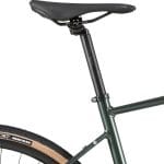 Sadel med Nishiki aluminium 27 sadelpind på Nishiki Rush