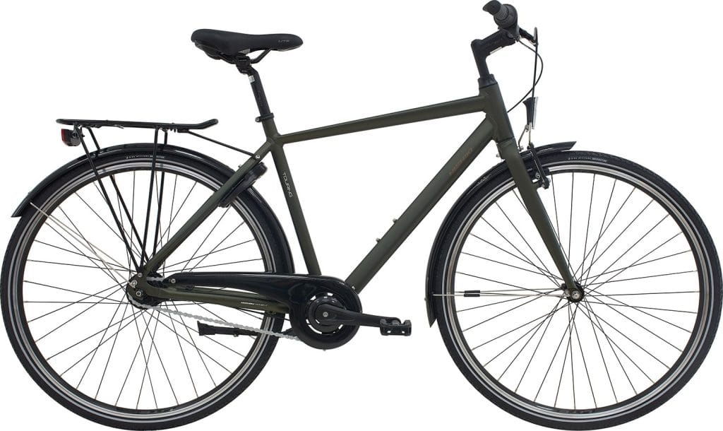 Nishiki Touring Herre 7g 2026 - Mat Mørk Grøn
