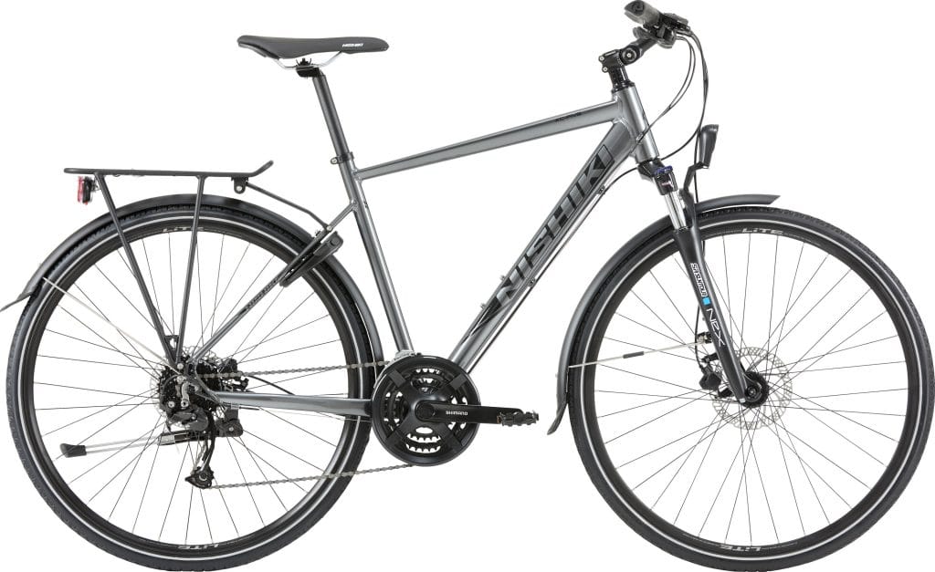 Nishiki XC Five Herre 24g 2026 - Lavagrå