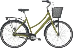 Raleigh City Classic Dame 7g 2026 – Mat Grøn
