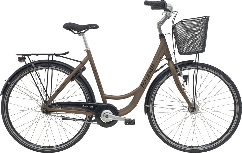 Raleigh Shopping Society Dame 7g 2026 - Mat Brun